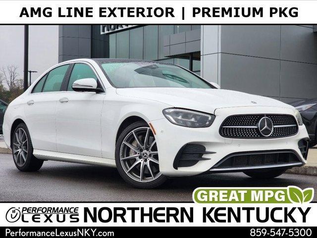 used 2021 Mercedes-Benz E-Class car, priced at $34,497