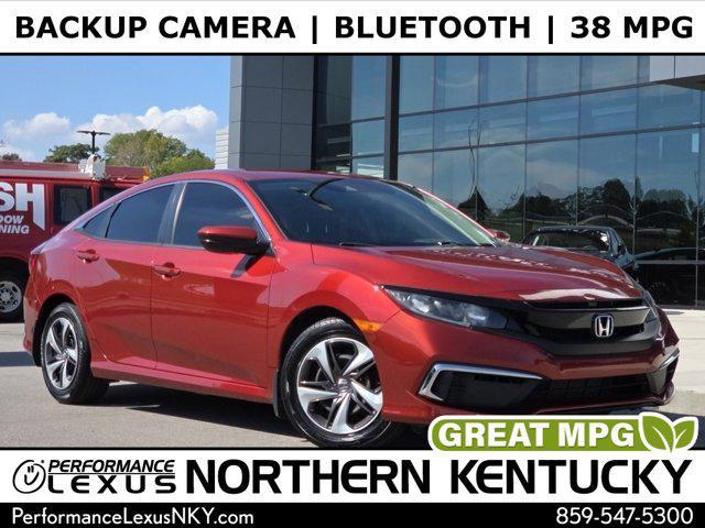 used 2019 Honda Civic car, priced at $14,995