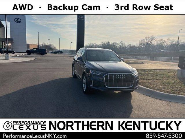 used 2021 Audi Q7 car, priced at $29,671