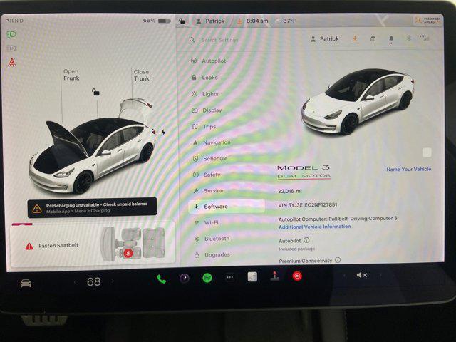 used 2022 Tesla Model 3 car, priced at $32,995