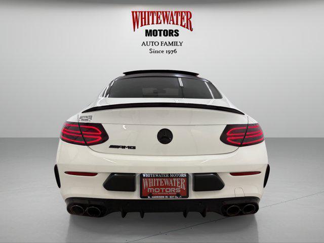used 2020 Mercedes-Benz AMG C 43 car, priced at $33,995