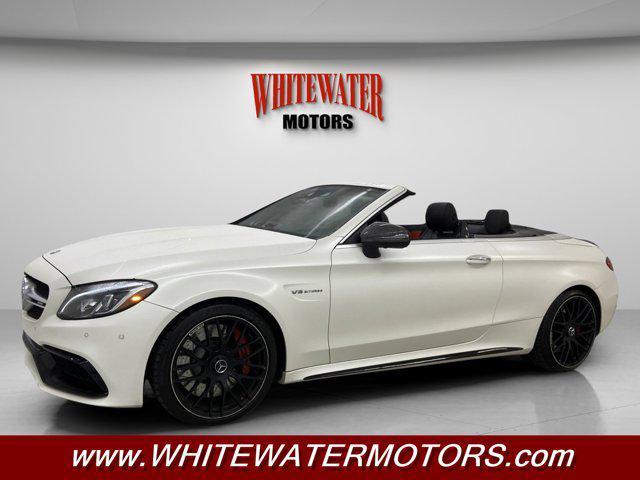 used 2017 Mercedes-Benz AMG C 63 car, priced at $46,888