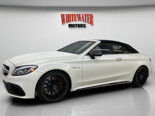 used 2017 Mercedes-Benz AMG C 63 car, priced at $46,888