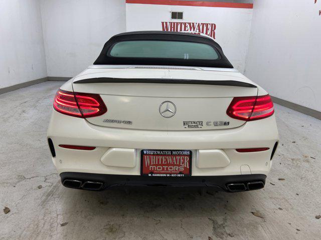 used 2017 Mercedes-Benz AMG C 63 car, priced at $49,995