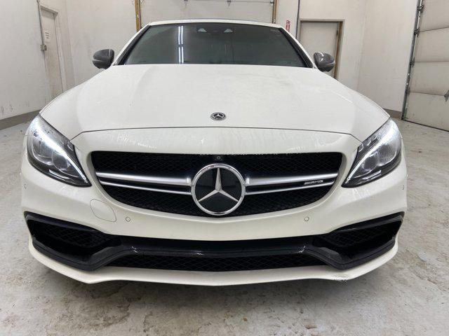 used 2017 Mercedes-Benz AMG C 63 car, priced at $49,995