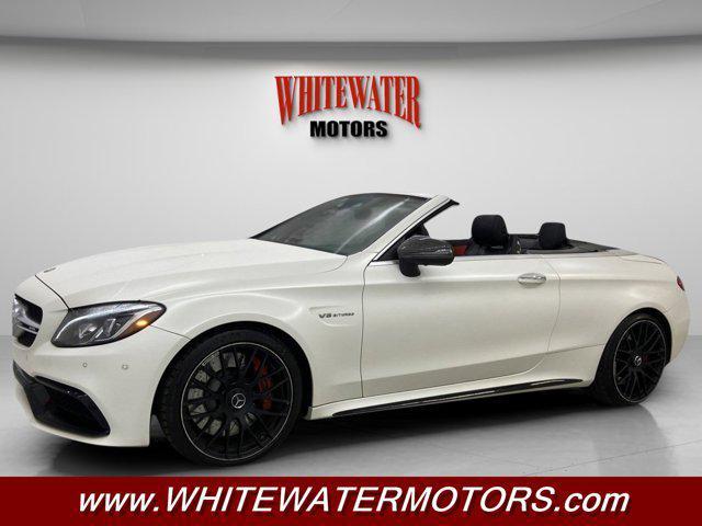 used 2017 Mercedes-Benz AMG C 63 car, priced at $46,888