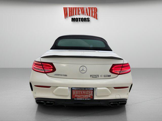 used 2017 Mercedes-Benz AMG C 63 car, priced at $46,888