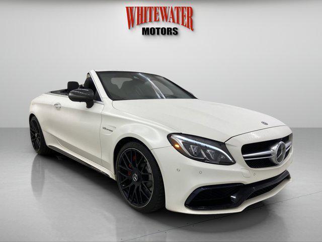 used 2017 Mercedes-Benz AMG C 63 car, priced at $46,888