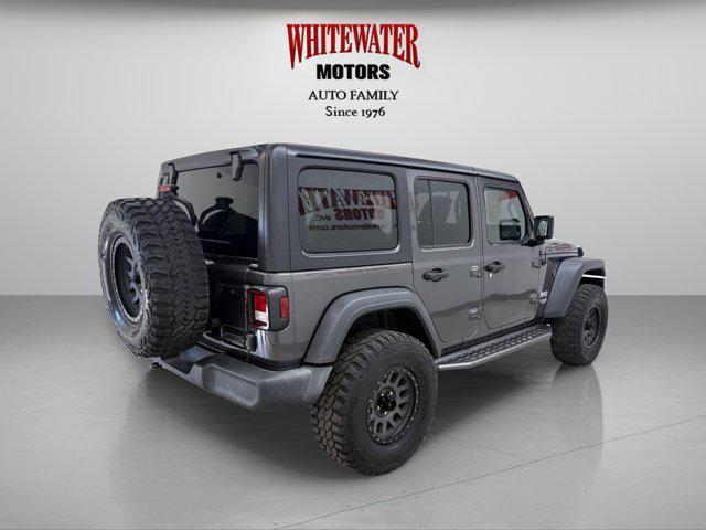 used 2018 Jeep Wrangler Unlimited car, priced at $23,995