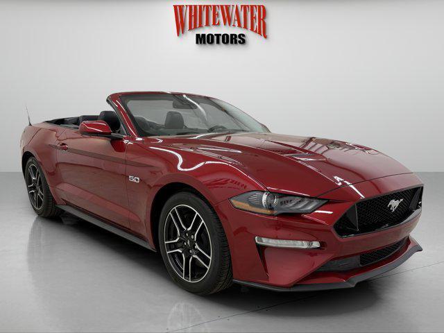 used 2021 Ford Mustang car, priced at $44,995