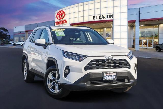 used 2021 Toyota RAV4 car, priced at $24,597