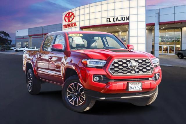 used 2021 Toyota Tacoma car, priced at $35,798