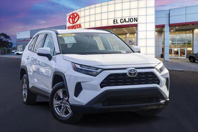 used 2022 Toyota RAV4 car, priced at $26,498