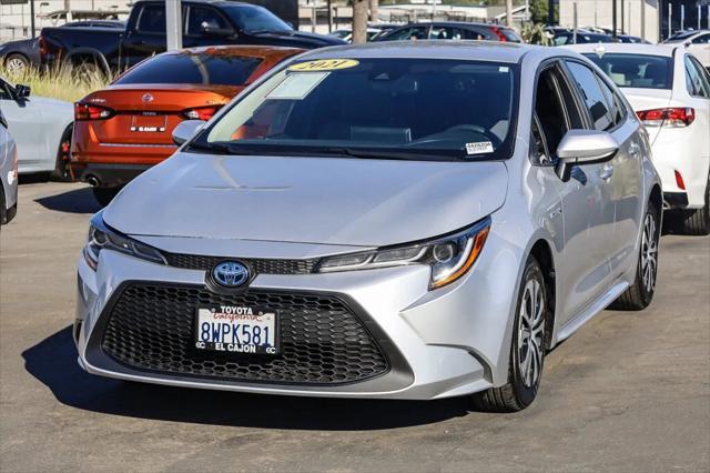 used 2021 Toyota Corolla Hybrid car, priced at $19,987