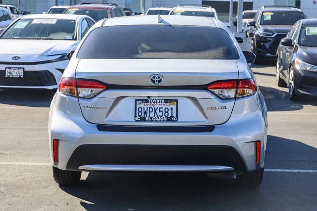 used 2021 Toyota Corolla Hybrid car, priced at $19,987