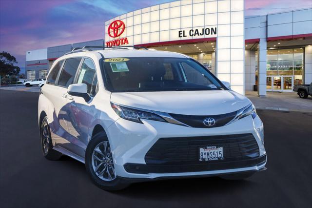 used 2021 Toyota Sienna car, priced at $25,997