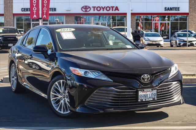 used 2018 Toyota Camry car, priced at $22,497