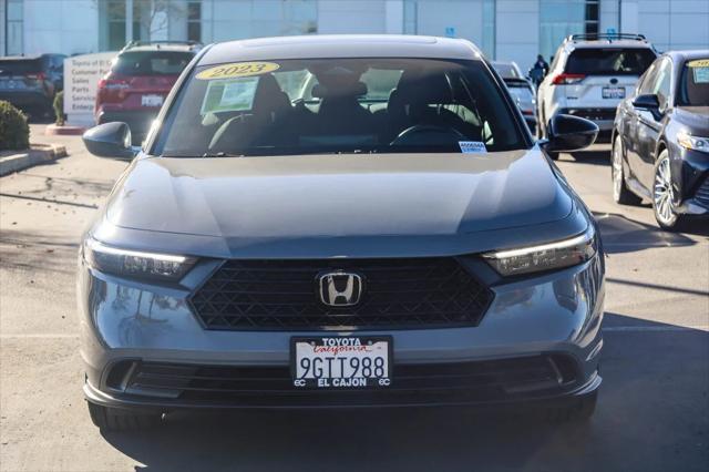 used 2023 Honda Accord Hybrid car, priced at $28,399