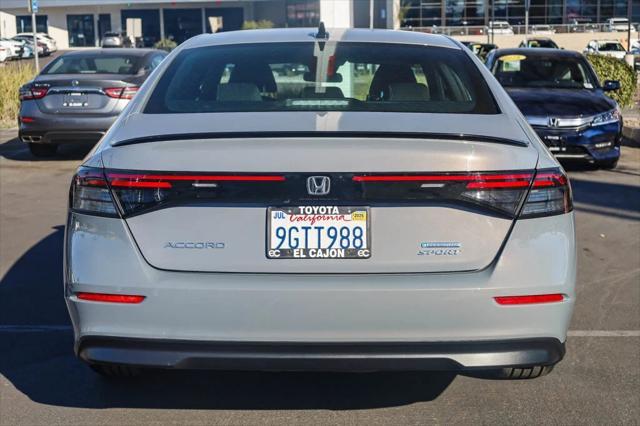 used 2023 Honda Accord Hybrid car, priced at $28,399