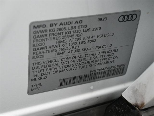 used 2024 Audi SQ5 car, priced at $59,000