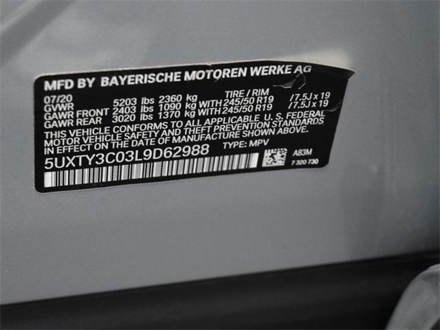 used 2020 BMW X3 car, priced at $30,105