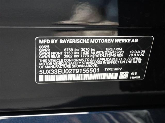 new 2026 BMW X5 car, priced at $98,675