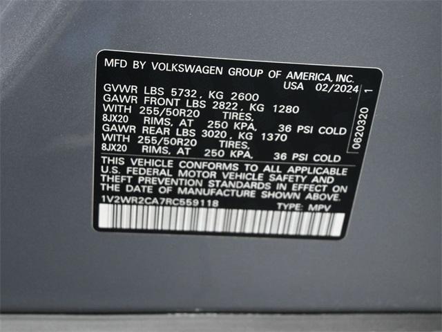 used 2024 Volkswagen Atlas car, priced at $32,969