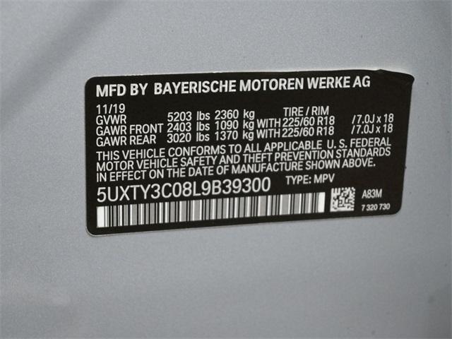 used 2020 BMW X3 car, priced at $20,905