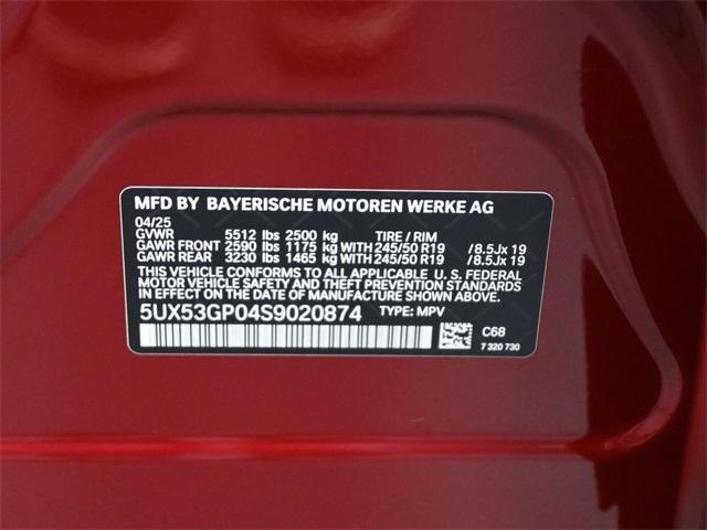 new 2025 BMW X3 car, priced at $61,250