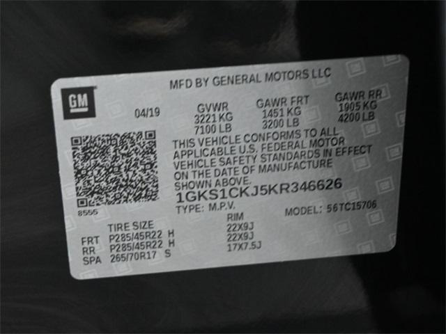 used 2019 GMC Yukon car, priced at $37,088