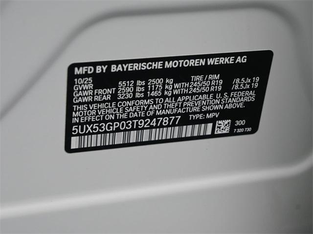 new 2026 BMW X3 car, priced at $54,935