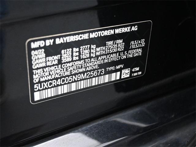 used 2022 BMW X5 car, priced at $37,227