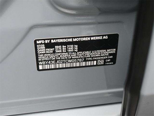 new 2026 BMW i7 car, priced at $116,070