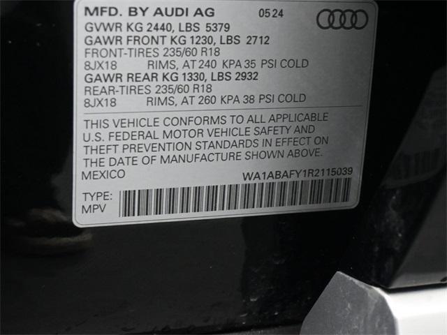 used 2024 Audi Q5 car, priced at $34,496