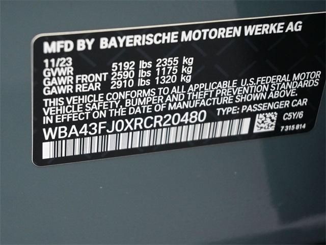 new 2024 BMW 530 car, priced at $60,355