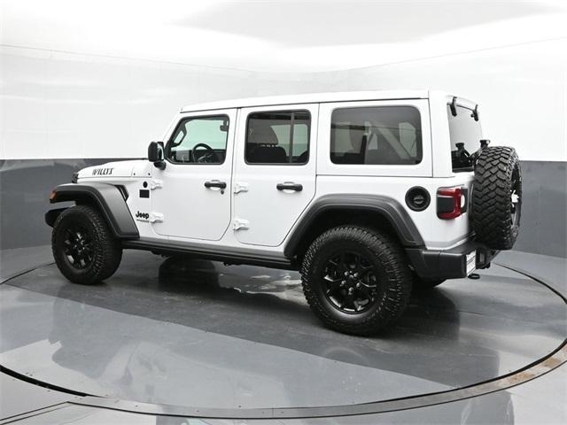 used 2021 Jeep Wrangler Unlimited car, priced at $32,806