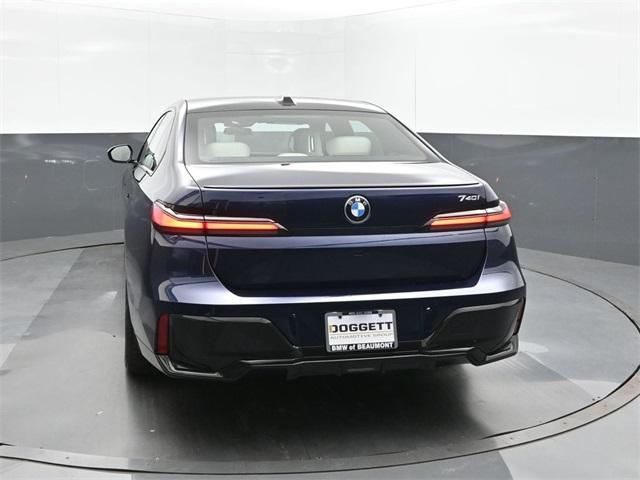 new 2025 BMW 740 car, priced at $120,185