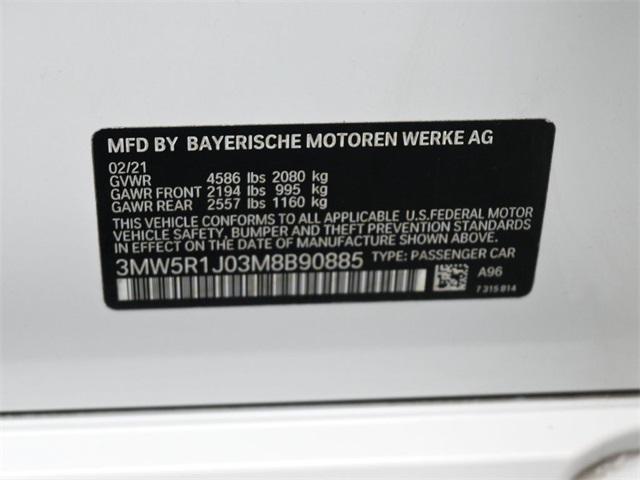 used 2021 BMW 330 car, priced at $22,364