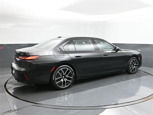 new 2025 BMW 740 car, priced at $100,655