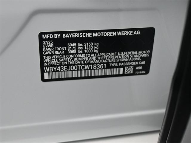 new 2026 BMW i7 car, priced at $111,380