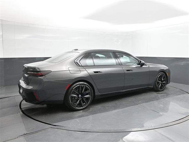 new 2025 BMW 740 car, priced at $122,095