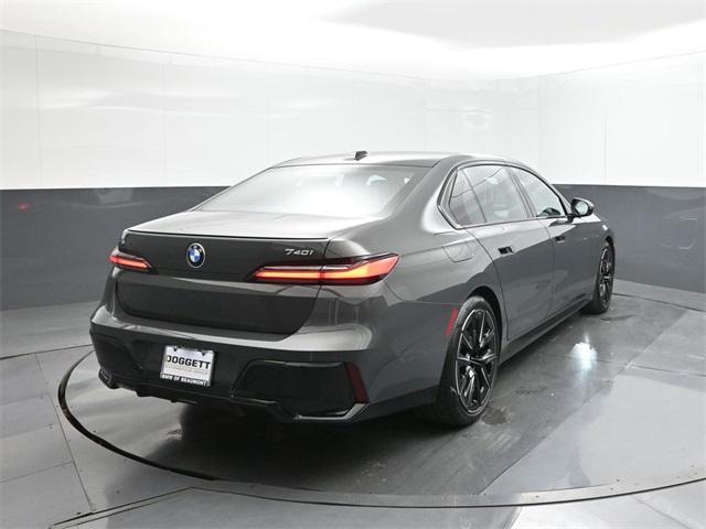 new 2025 BMW 740 car, priced at $122,095