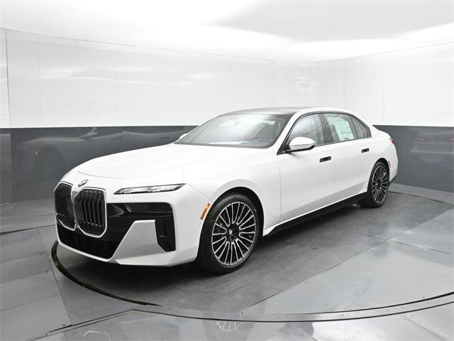 new 2025 BMW 740 car, priced at $117,675