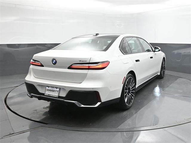 new 2025 BMW 740 car, priced at $117,675