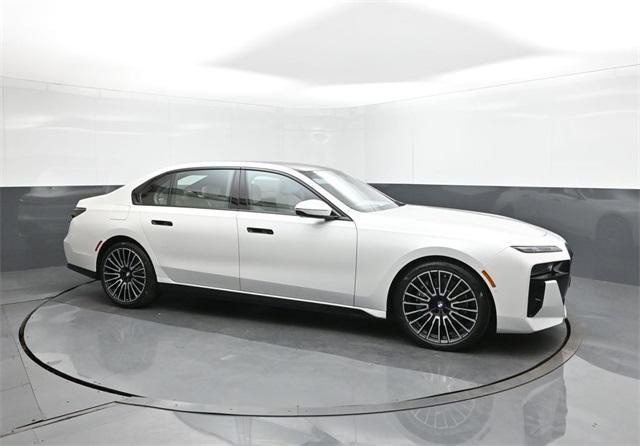 new 2025 BMW 740 car, priced at $117,675