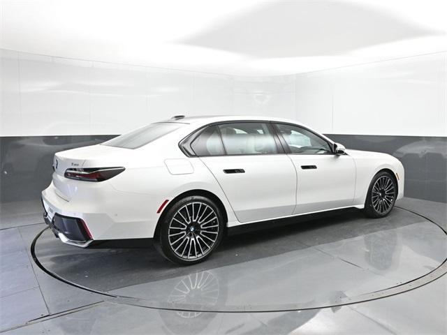 new 2025 BMW 740 car, priced at $117,675