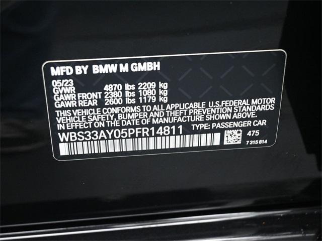 used 2023 BMW M3 car, priced at $84,995