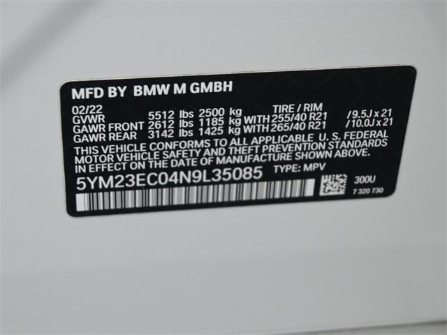 used 2022 BMW X4 M car, priced at $62,995