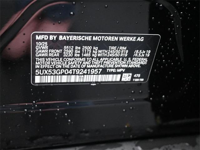 new 2026 BMW X3 car, priced at $55,035