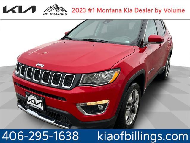 used 2021 Jeep Compass car, priced at $22,862